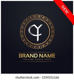 letter Y logo design vector icon template