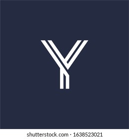 letter Y logo design vector icon template