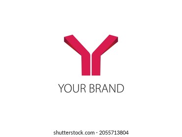 letter Y logo design vector template. letter Y icon design