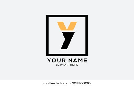 Letter y logo design - vector sign.