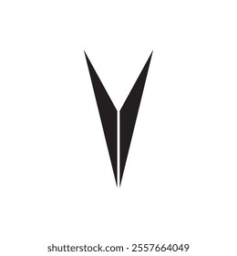 Letter Y Logo Design Vector Graphic