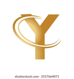 Letter Y Logo Design Vector Graphic