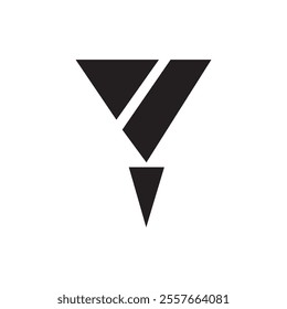 Letter Y Logo Design Vector Graphic