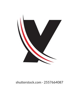 Letter Y Logo Design Vector Graphic