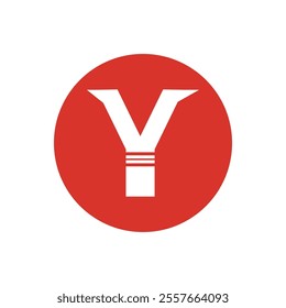 Letter Y Logo Design Vector Graphic