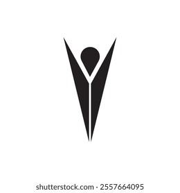 Letter Y Logo Design Vector Graphic