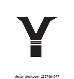 Letter Y Logo Design Vector Graphic