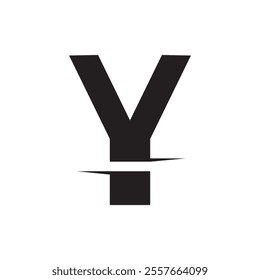 Letter Y Logo Design Vector Graphic