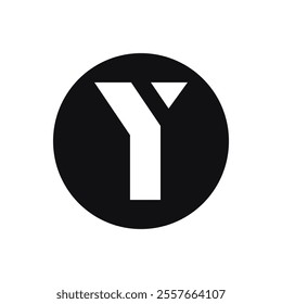 Letter Y Logo Design Vector Graphic