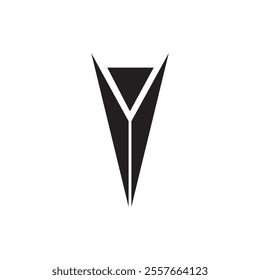 Letter Y Logo Design Vector Graphic