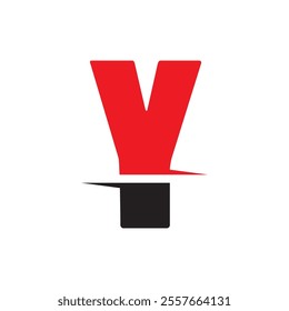 Letter Y Logo Design Vector Graphic