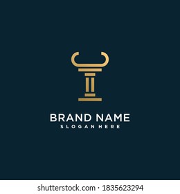 Letter Y logo with golden abstract style Premium Vector part 10