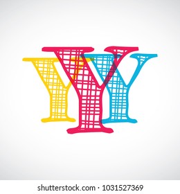 Letter Y logo icon design template elements