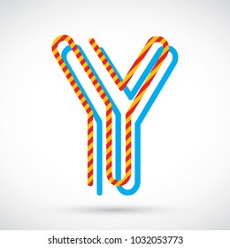 Letter Y logo icon design template elements