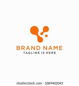 Letter Y logo icon design template elements