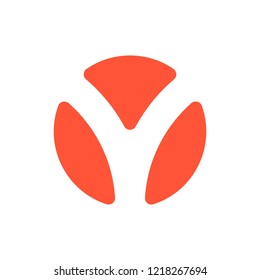 Letter Y logo. Icon design. Template elements - vector sign