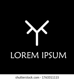 Letter Y logo icon design template elements