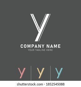 Letter Y Logo Icon Design Template Elements.