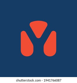 Letter Y logo. Icon design. Template elements - vector sign