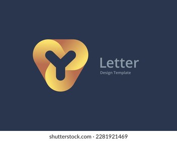 Letter Y logo icon design template elements