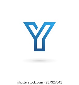 Letter Y logo icon design template elements 