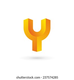 Letter Y logo icon design template elements 