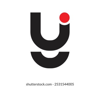 Design-Vorlagenelemente für das Logo von Letter Y