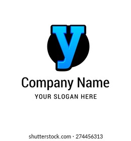 Letter Y logo icon design | alphabet letter | Stylish typographic template elements | corporate identity