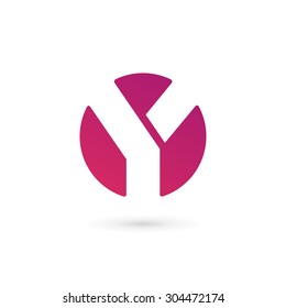 Letter Y logo icon design template elements 