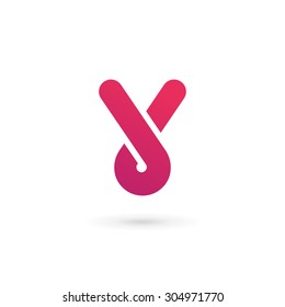 Letter Y logo icon design template elements