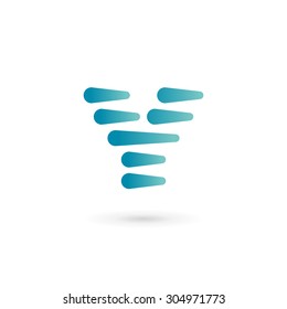 Letter Y logo icon design template elements
