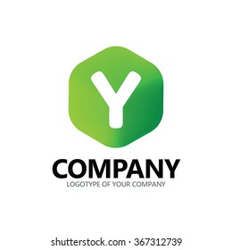 Letter Y logo icon design template elements