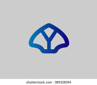 Letter Y logo icon design template elements
