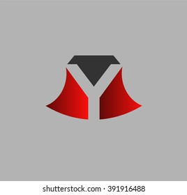 Letter y logo icon design template elements
