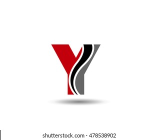 Letter y logo icon design template elements
