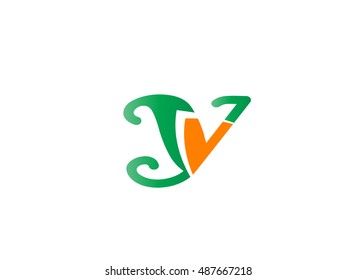 Letter y logo icon design template elements. Vector color sign
