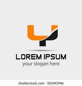 Letter y logo icon design template elements. Vector color sign
