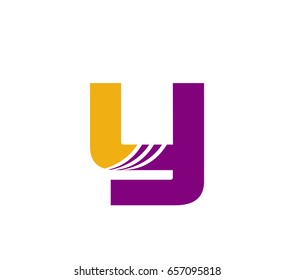 Letter Y logo icon design template elements
