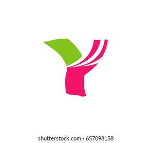 Letter Y logo icon design template elements
