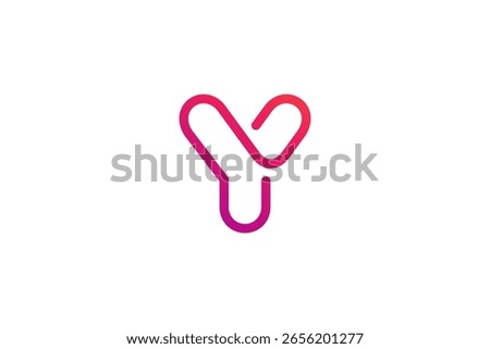 Letter Y logo icon design template elements