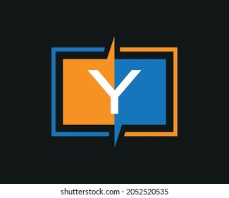 Letter Y Logo, icon, template, vector