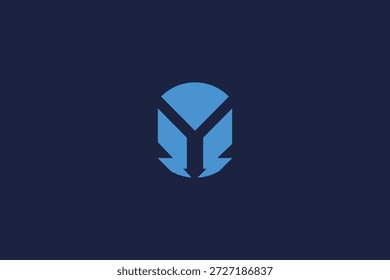 buchstabe y logo icon Vektordesign mit modernem minimalistischem Stil und professionellem Branding-Konzept.