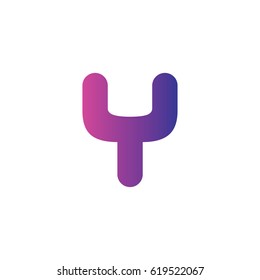 Letter Y logo icon vector design template elements