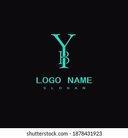 letter Y logo. minimalistic logo vector