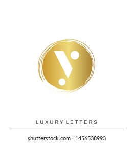 Letter Y Logo Simple Elegant Initial Sign Symbol Icon.