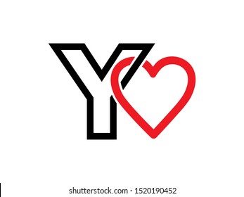 Letter Y Logo Or Symbol Template Design