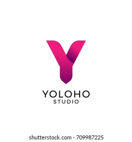 Letter Y Logo, Logo Template
