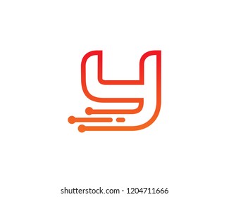 Letter Y Logo Template Design Vector, Emblem, Concept Design, Creative Symbol, Icon