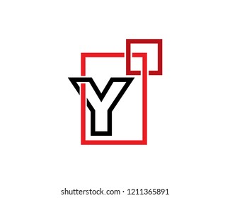 Letter Y Logo Template Design Vector, Emblem, Concept Design, Creative Symbol, Icon