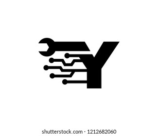 Letter Y Logo Template Design Vector, Emblem, Concept Design, Creative Symbol, Icon